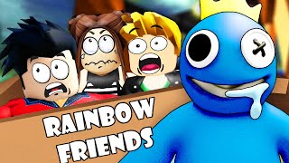 BABİ VE EMİRHAN İLE MAVİ YARATIKTAN KAÇ!!😱Roblox Rainbow Friends @BabiOyunda @EmirhanGlhn