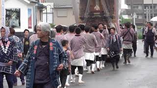 天皇陛下即位礼祭 下半田地区 MAH09085駅前 南組「護王車」