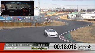 Attack 2014（アタック筑波）1221「牧田祐輔：マキタスピードIDI☆RX-7」