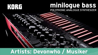 KORG minilogue bass Artists: Devonwho (Musiker)