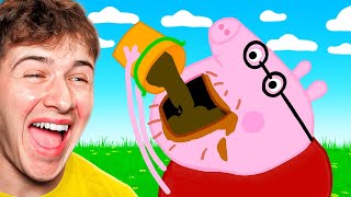 Try NOT To LAUGH (Peppa Pig Impossible Edition)