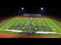 avhs marching band u0026 color guard performs at dublin high friends and family event