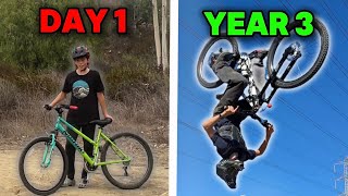 My 3 Year Mountain Biking Progression!