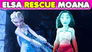 🌊 Guess what happens next in MOANA 2 After credit scene #3 | Can Elsa rescue Moana ?