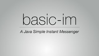 basic-im: Instant Messenger (+ Source)