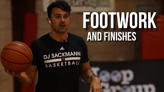 Footwork and Finishes with DJ Sackmann | HoopStudy Basketball