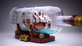 【模型】Lego 21313 - Ship in a Bottle 瓶中船