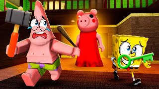 SpongeBob Escapes PIGGY in Roblox?!