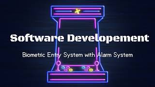 Software Development Tutorial Video | Biometric Entry System with IR Alarm System | DDWD