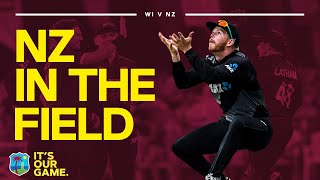 Safe Hands, Agility In The Field & Run-Outs! | Black Caps Fielding | West Indies v New Zealand