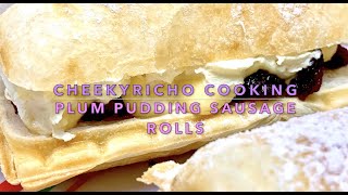 Plum Pudding Rolls Kmart Sausage Roll Maker Holiday Cheekyricho Cooking Youtube Video Recipe ep1,438