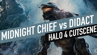 Halo 4 Cutscenes - Midnight Chief vs Didact
