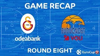 Highlights: Galatasaray Odeabank Istanbul - Buducnost Voli Podgorica