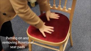 Seat Pad - Placing and Removing