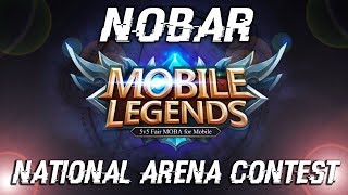 NOBAR INDONESIA VS TAIWAN - Mobile Legends National Arena Contest [RESTREAM]