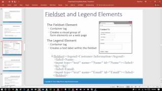 Web Programming 1 - Chapter 9 Part 2 - Fall 2016