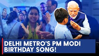 Delhi Metro Echoes with Heartfelt Birthday Melody for PM Modi