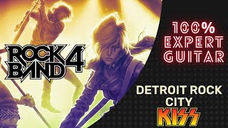 Rock band 4 - Detroit Rock City by KISS (100% Expert Guitar)