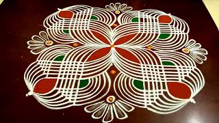 Easy 3*3 big padikolam designs| Simple muggulu designs| easy rangoli designs| Beginners kolam