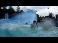 spa and wellness center sárvár multislide outdoor racer waterslide onride pov