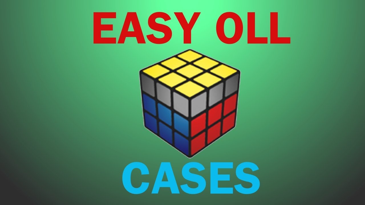 Speedcubingtv Easy Oll Cases Youtube