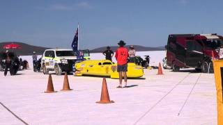 DLRA Speedweek 2014 Slaughter Motorsports Southern Cross streamliner