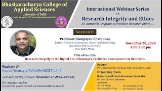 Research Integrity and Ethics- Session 2