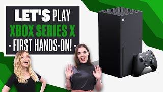 Let's Play Xbox Series X - First Hands On Xbox Series X Gameplay!