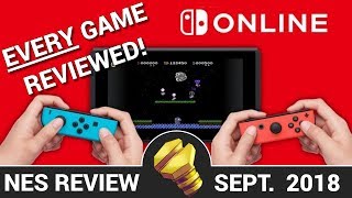Reviewing ALL 20 Switch NES Games - The Golden Bolt
