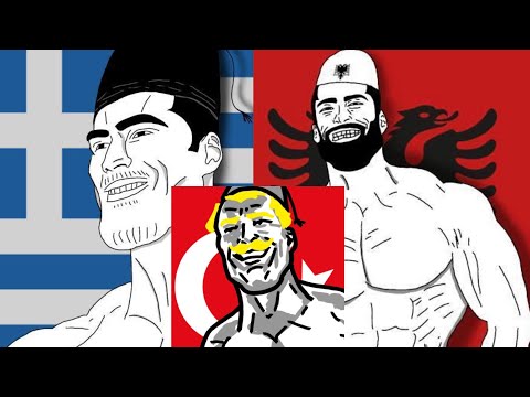 AVERAGE ALBANIAN VS GREEK VS TURK DEBATE - YouTube