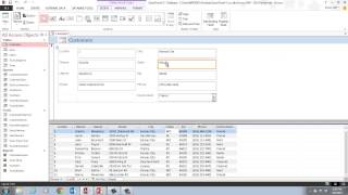 Access C Video 2 - Create a Split Form