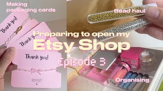 Preparing to open my SMALL BRACELET BUSINESS 📦🎀 - Episode 3