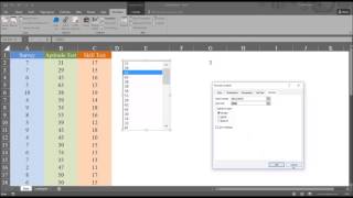 Selecting Values with a Form Control Listbox on an Excel Worksheet
