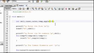 Intermediate C Tutorial 10 Eliminate Duplicates in a array