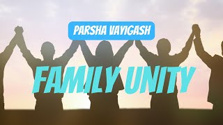 Parsha Vayigash - Family Unity