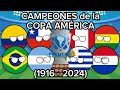 CAMPEONES de la COPA AMÉRICA (1916 - 2024)| MR. COUNTRY FOOTBALL