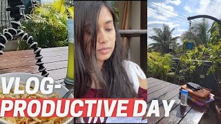 Vlog-A Productive Day In My Life | ಬನ್ನಿ ಒಟ್ಟಿಗೆ ಕೆಲಸ ಮಾಡೋಣ | Getting My Life Together |Kannada Vlog