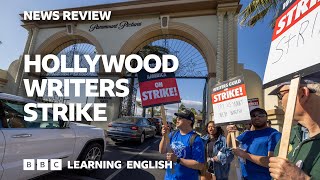 Hollywood writers strike - BBC News Review