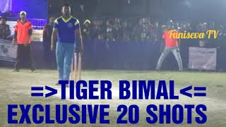 Short cricket tiger-BIMAL,Exclusive 20 shots