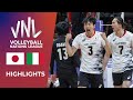 JAPAN vs ITALY| Highlights | Week 1 | Men's VNL 2024