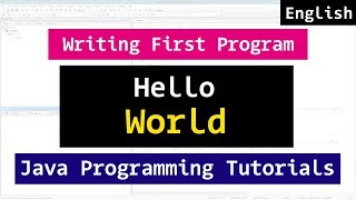 My First Java Hello World Program | Video Tutorial