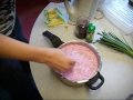 Lithuanian soup - pink soup / cold beetroot soup / šaltibarščiai (how to)