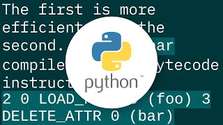 Which is better in python, del or delattr?