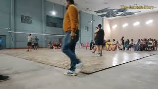 Semifinals Double Badminton , Marwari Yuva Munch 2024