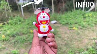 Doraemon Helicopter Unboxing \u0026 Testing | Doraemon Toy Unboxing | Doraemon Wala Flying Helicopter