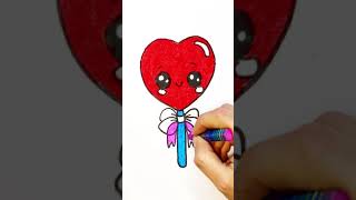 How to Draw Heart #Shorts