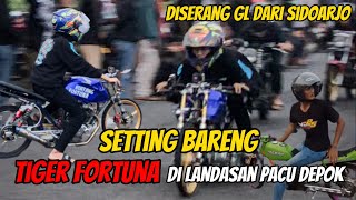 SETING TIGER FORTUNA di landasan pacu, ada GL MUCIKARI #trending #tiktok #berandayoutube