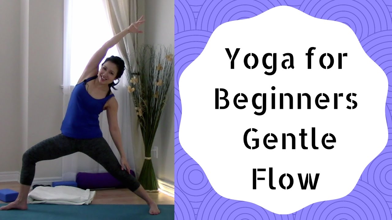 Yoga For Beginners - Gentle Yoga With Flow (45 Minutes) - YouTube