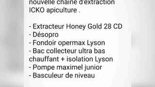 Chaîne d'extraction ICKO