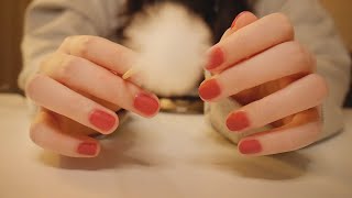 ASMR help you sleep😴💤 cozy hand movements, brushing